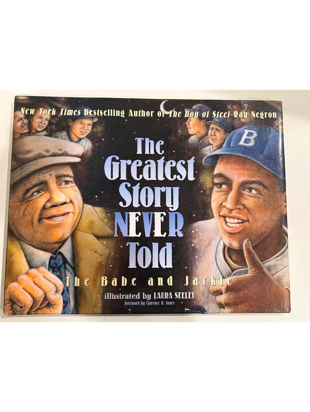 NY Yankees The Greatest Story Never Told The Babe and Jackie Children's Book